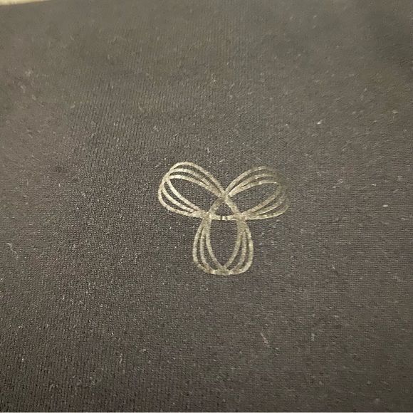 TNA high rise black and orange biker summer workout shorts - Picture 4 of 4